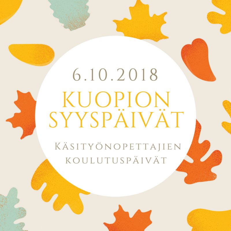 Syyspäivät Kuopiossa 6.10.2018