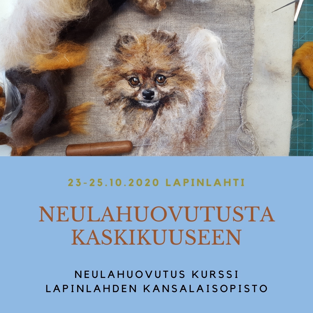 Neulahuovutusta Kaskikuuseen 23-25.10.2020